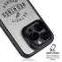NHL Detroit Red Wings Black Text iPhone 14 Pro Kickstand Case